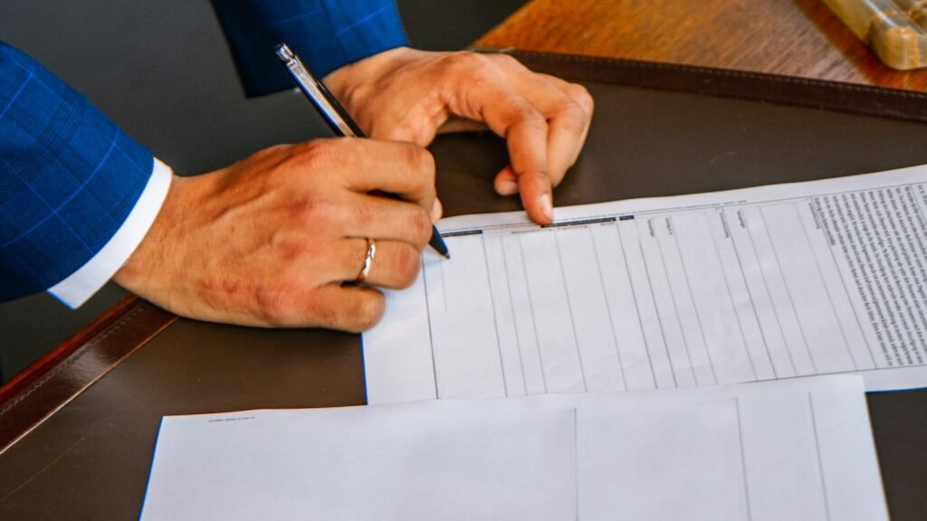 Remplissage d'un formulaire papier
